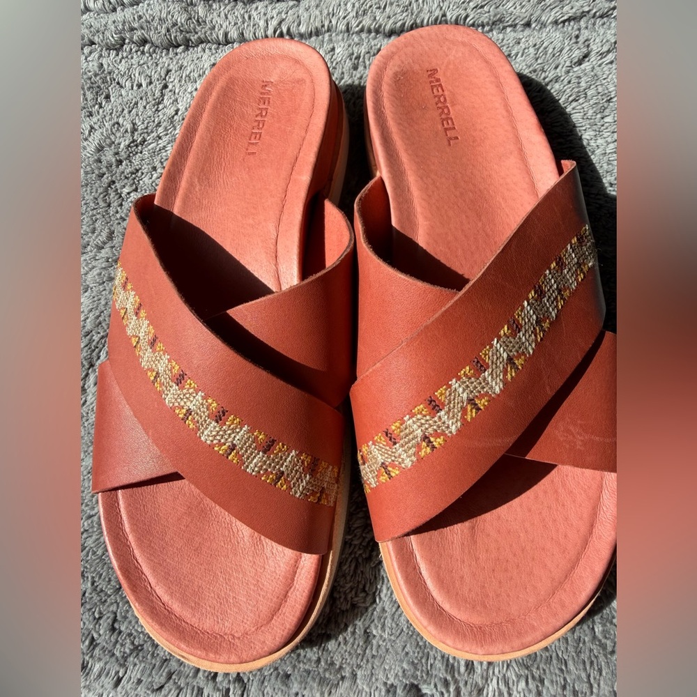 Merrell Juno Slide Sandal in Redwood - Size 7 - NWOT - Never Worn